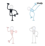 Élénk LED -es lámpa