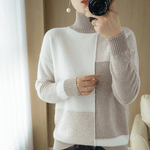 Lively® Vêtements automn & hiver Col roulé à motif en cachemire | Lively®
